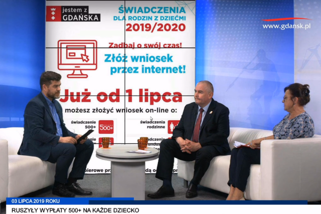 Zdjęcie kadru z wideoczatu w gdansk.pl