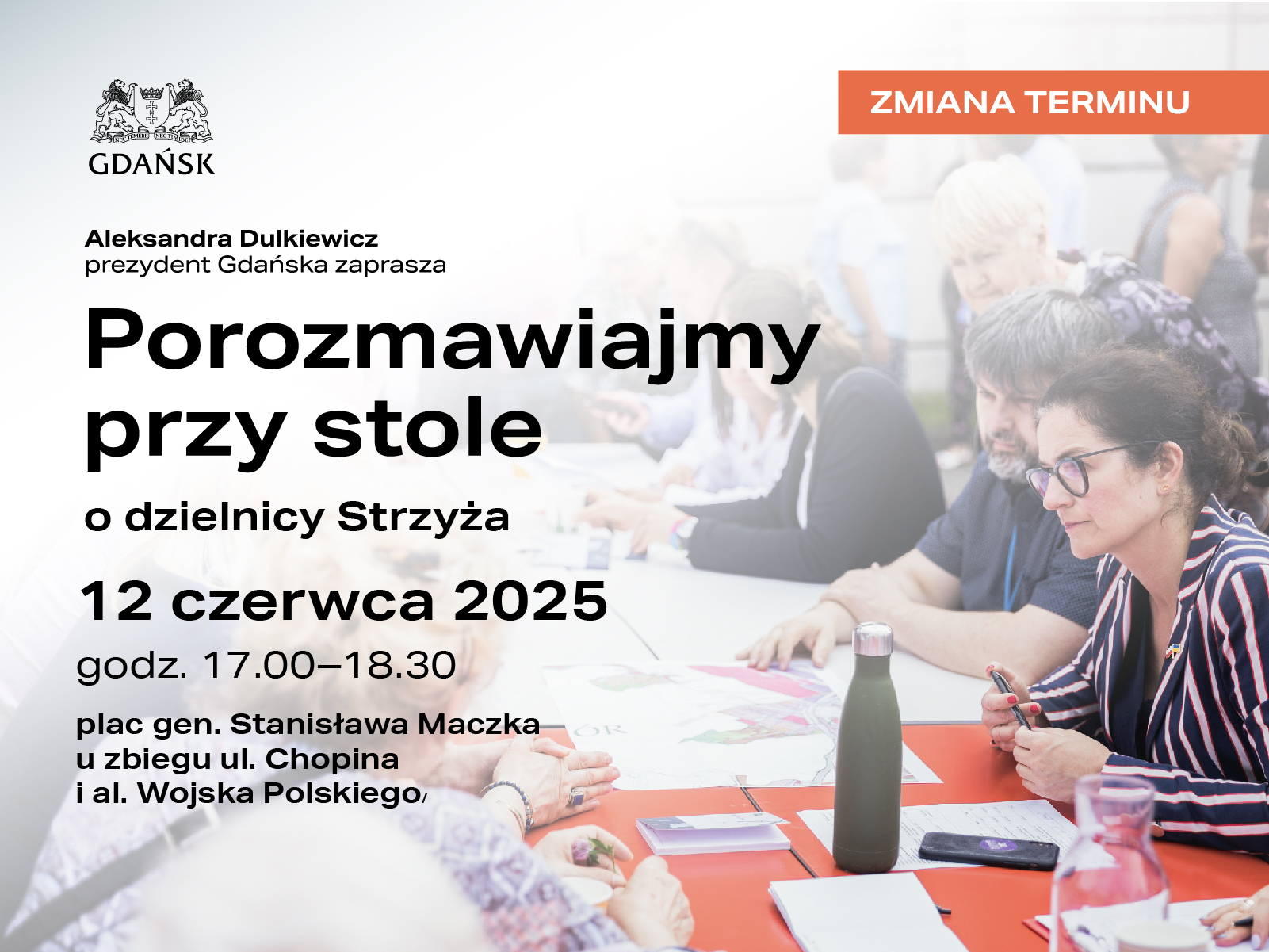 Artykuł "Porozmawiajmy przy stole o dzielnicy Strzyża"